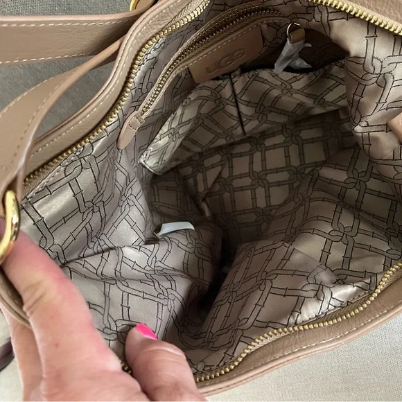 Genuine leather UGG purse